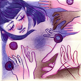 Purple Petal Book pg5