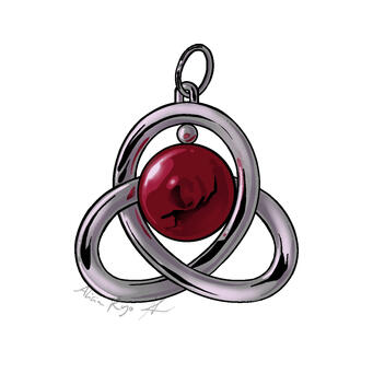 Cursed amulet design